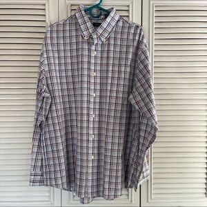 Arrow Dress Plaid Shirt Men Size XL Blue,Red,yellow